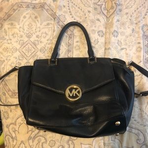 Perfect condition Michael Kors black leather purse